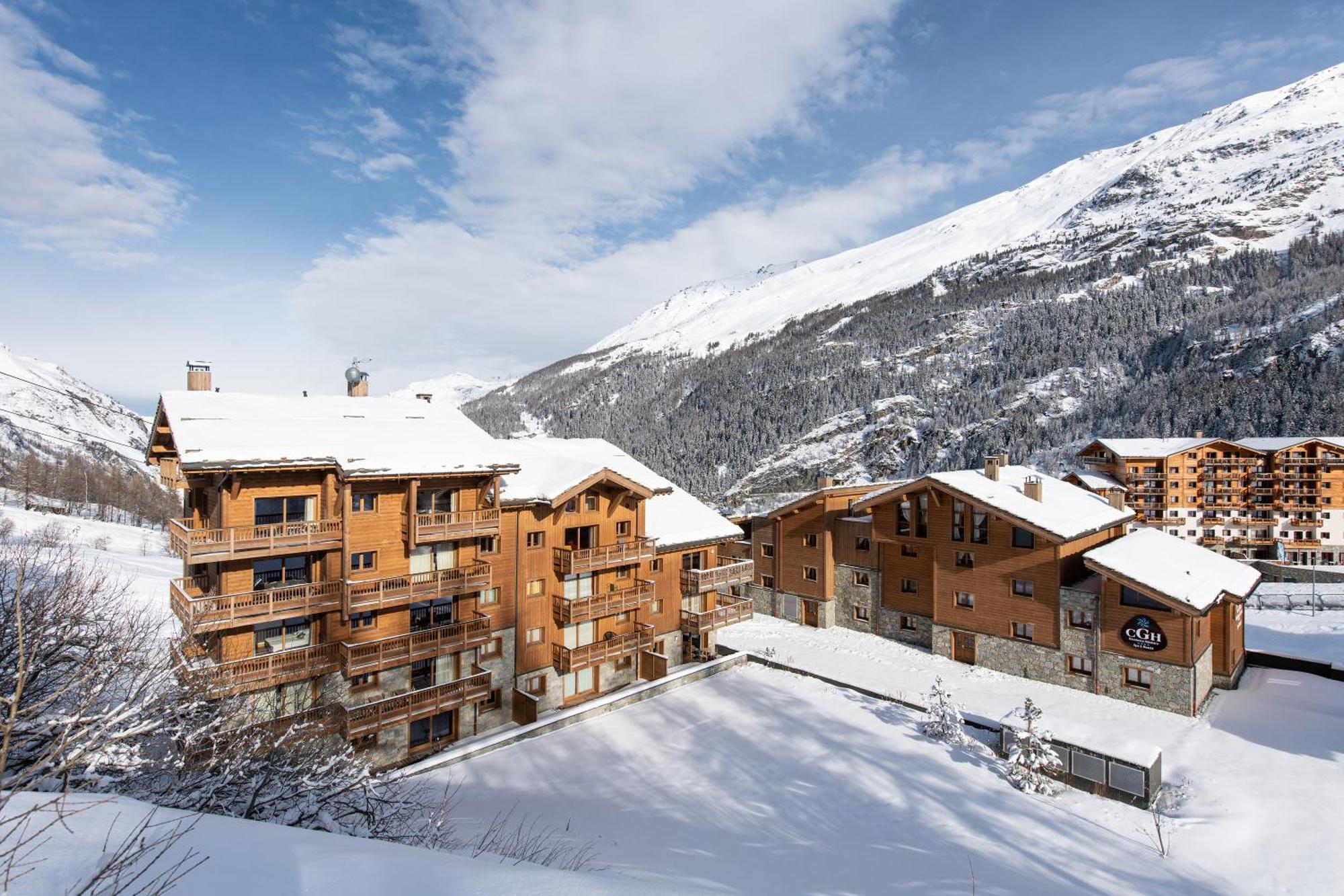 Cgh Residence Boutique Le Lodge Des Neiges ทีนเญอ ภายนอก รูปภาพ